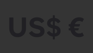 dolar e euro simbolo