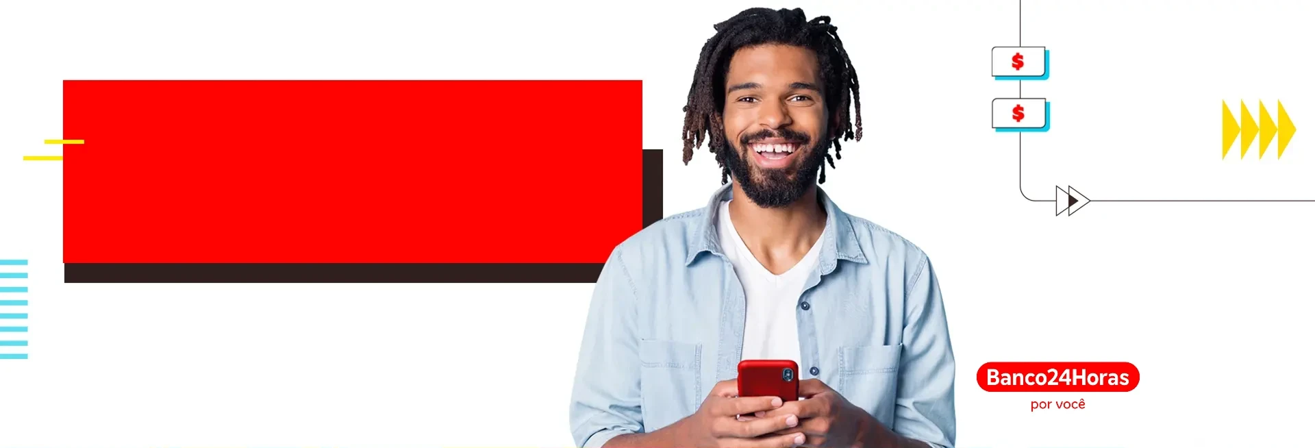 Banner Recarregue seu Celular e TV no Banco24Horas