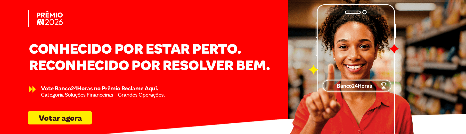 Encontre um Banco24Horas perto de você