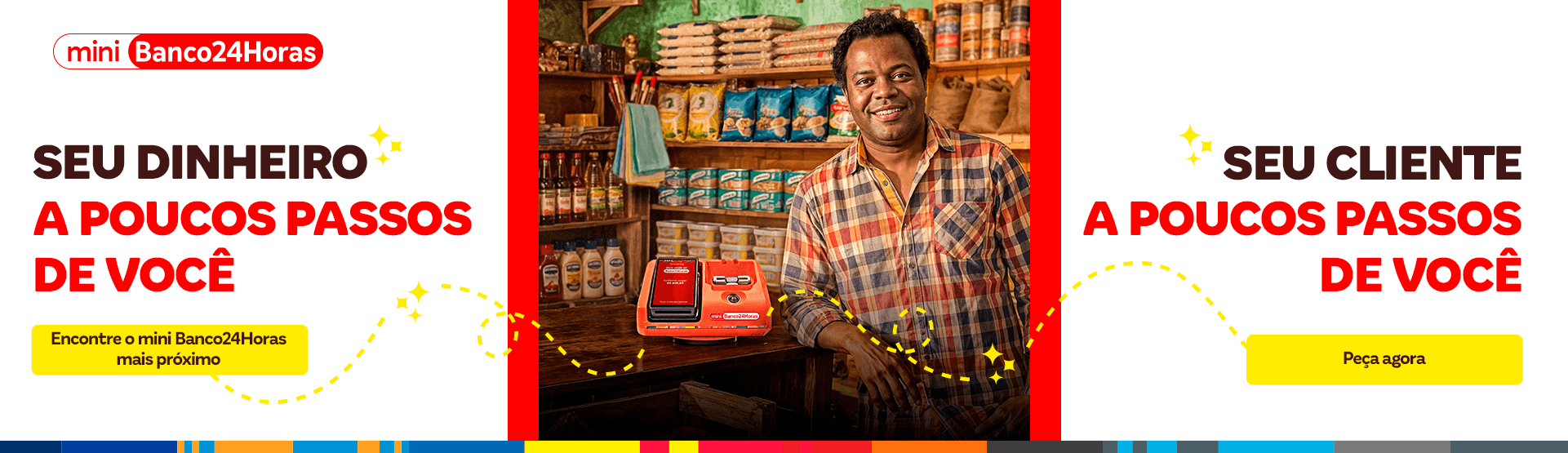 Encontre um Banco24Horas perto de você