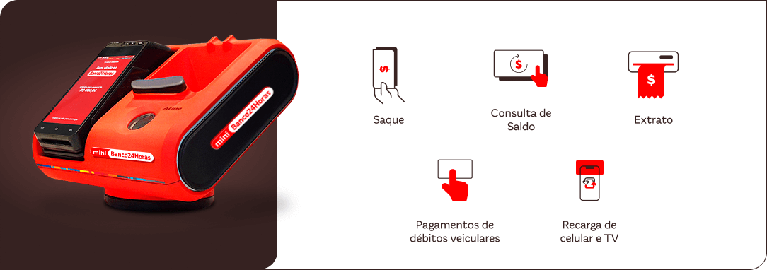 Transações disponíveis