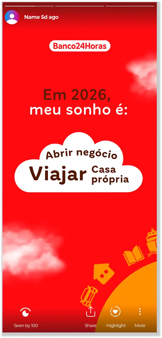 Stories Sonhos 2026